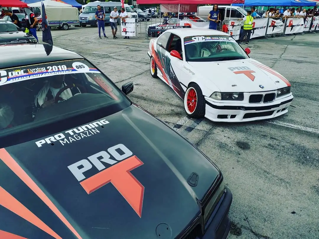 Pro Tuning na stazi - Stage tuning iz takmičarske prakse Trkački BMW E36 sa Pro Tuning podrškom na stazi